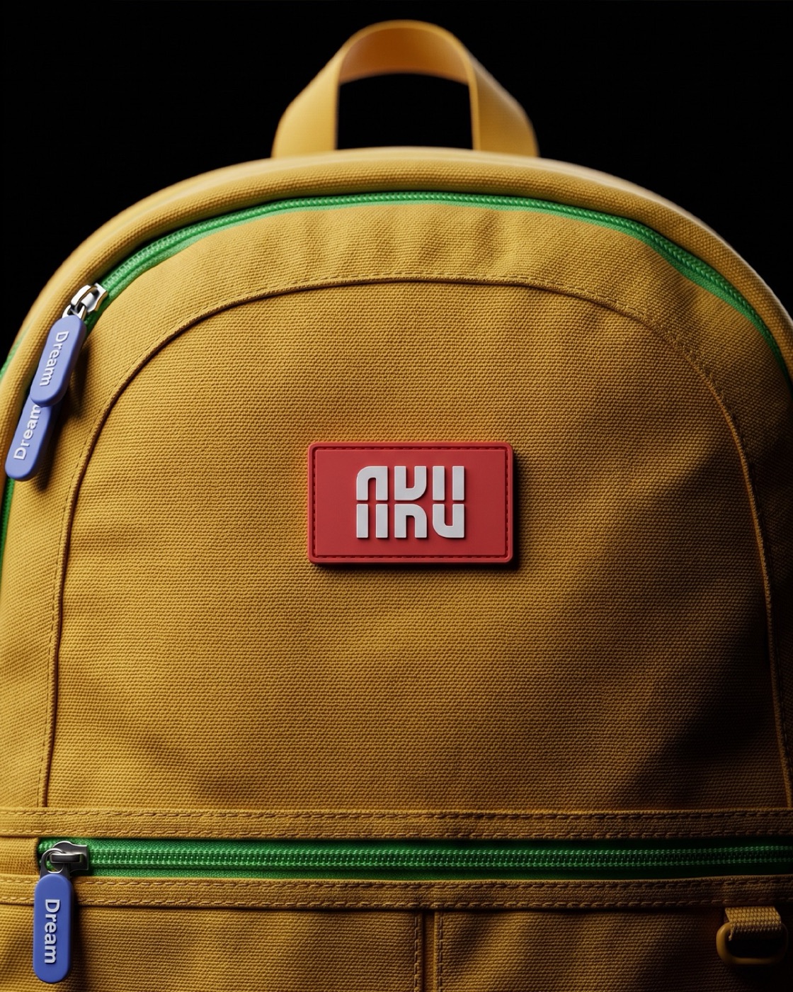 Aku_Yellow_2 backpack &mdash; front